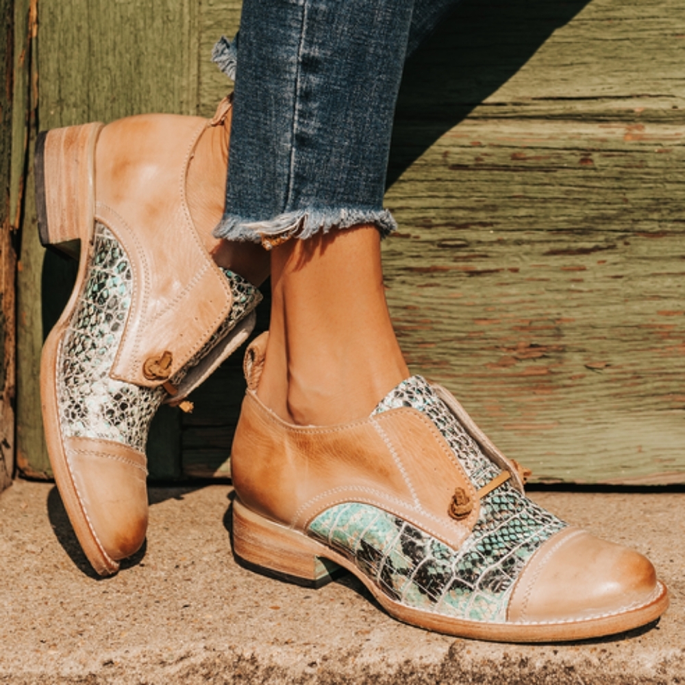 Freebird by Steven Tan and Green Loafers